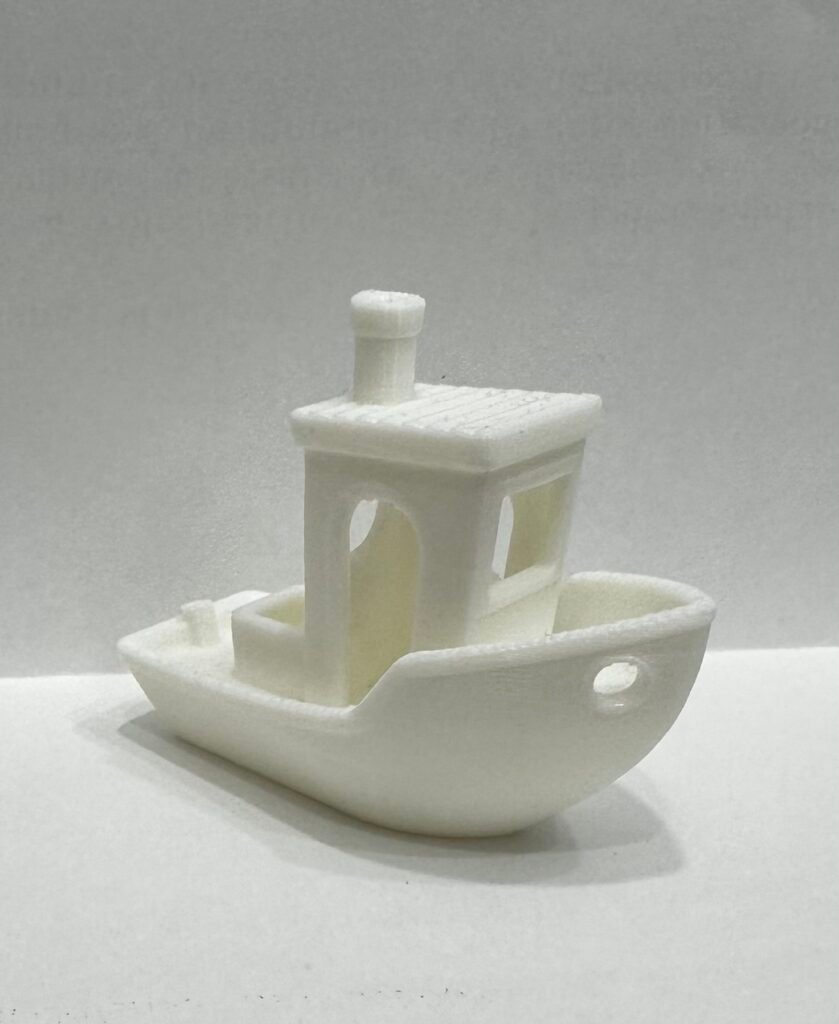 Mini Benchy imprimé en 3D